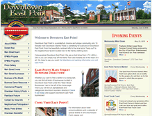 Tablet Screenshot of downtowneastpoint.com